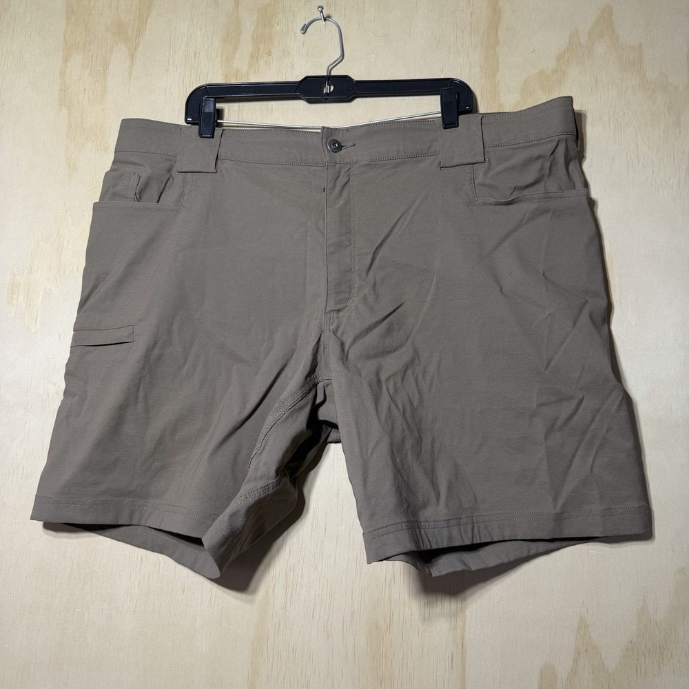 Duluth Trading‎ Flex Dry Shorts Mens 40 Beige Performance Cargo Hiking